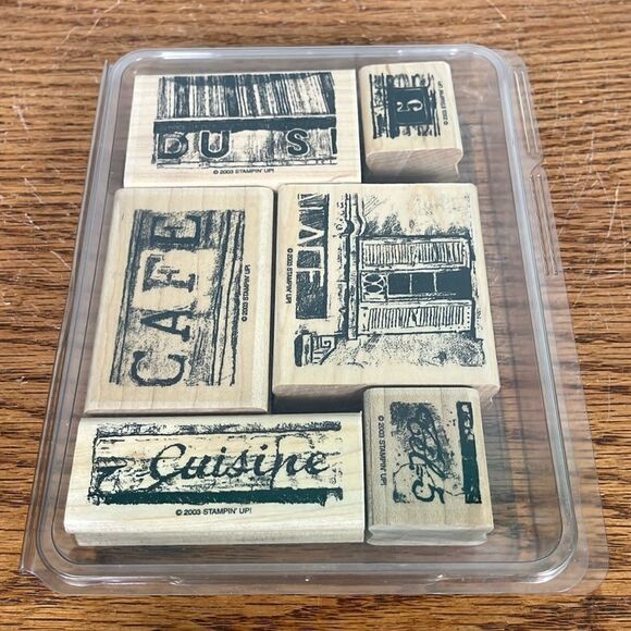 Stampin Up “Parisian Plaza” 3/22 EUC 2002 - Picture 1 of 5